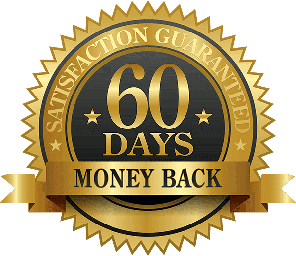 PurDentix 60-day money-back guarantee badge